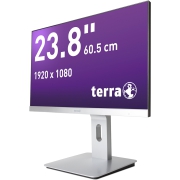 23.8" TERRA LCD/LED 2462W PV V2 silber DP/HDMI GREENLINE